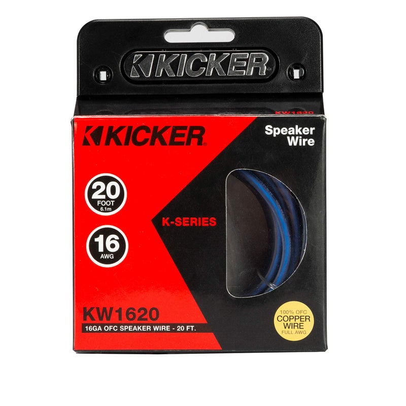 Kicker 46KW1620 K-Series 16AWG Speaker Wire, 20 FT - Image 3